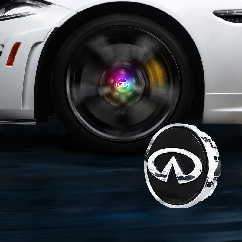 Infiniti Compatible LED Magnetic Levitation Hub Caps - LumeAuto