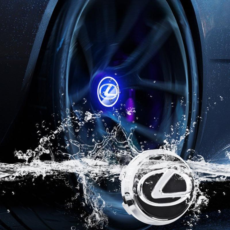 Lexus Compatible LED Magnetic Levitation Hub Caps - LumeAuto