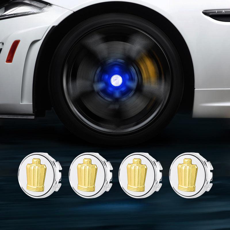Toyota/Crown Compatible LED Magnetic Levitation Hub Caps - LumeAuto