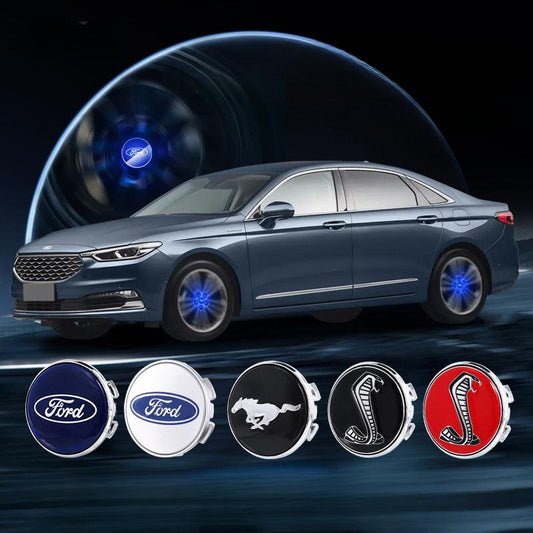 Ford Compatible LED Magnetic Levitation Hub Caps - LumeAuto