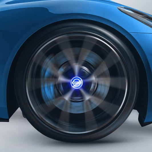 Nissan Compatible LED Magnetic Levitation Hub Caps - LumeAuto