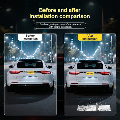 Porsche license plate projector light - 774aabfc-c12b-4c53-af2c-eb2428c97add