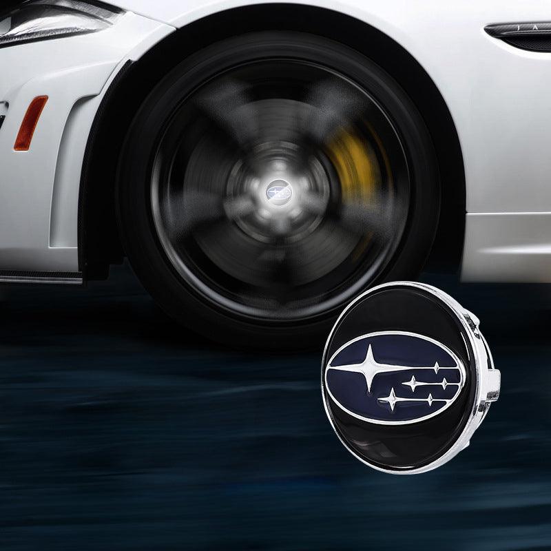 Subaru Compatible LED Magnetic Levitation Hub Caps - LumeAuto