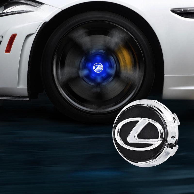 Lexus Compatible LED Magnetic Levitation Hub Caps - LumeAuto