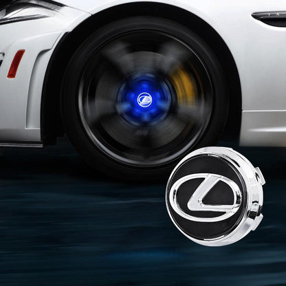 Lexus Compatible LED Magnetic Levitation Hub Caps - LumeAuto