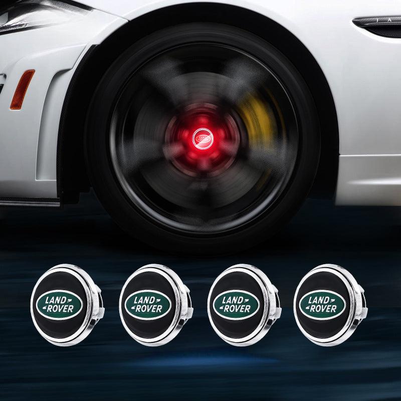 Land Rover Compatible LED Magnetic Levitation Hub Caps - LumeAuto