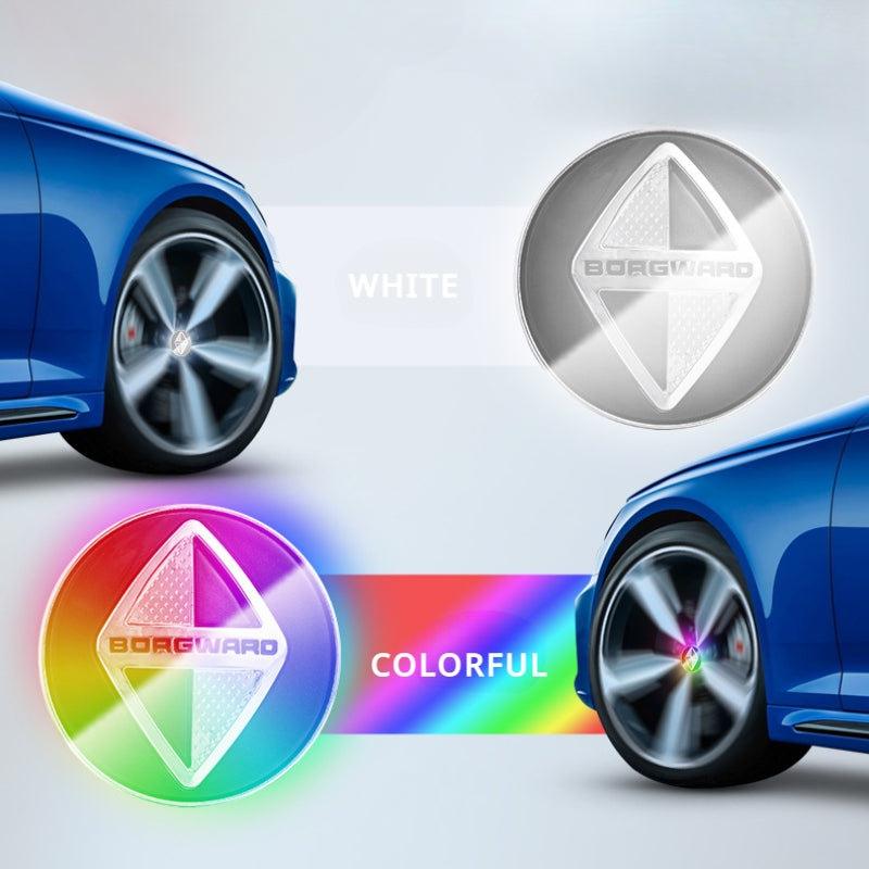 Borgward Compatible LED Magnetic Levitation Hub Caps - LumeAuto