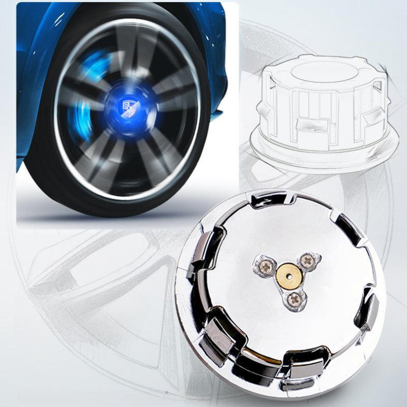 Porsche Compatible LED Magnetic Levitation Hub Caps - LumeAuto