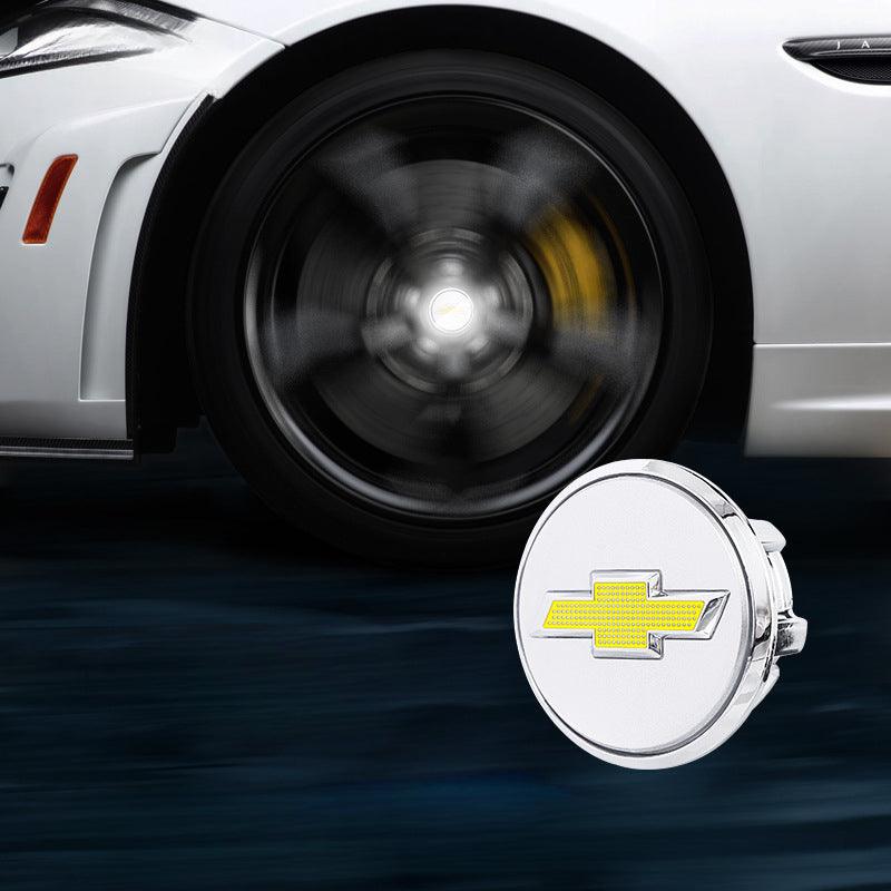 Chevrolet Compatible LED Magnetic Levitation Hub Caps - LumeAuto