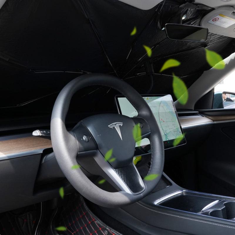 New 360° Bendable Handle Car Parasol Car Front Windshield Sun Protection Heat Shield Universal Car Parasol - LumeAuto