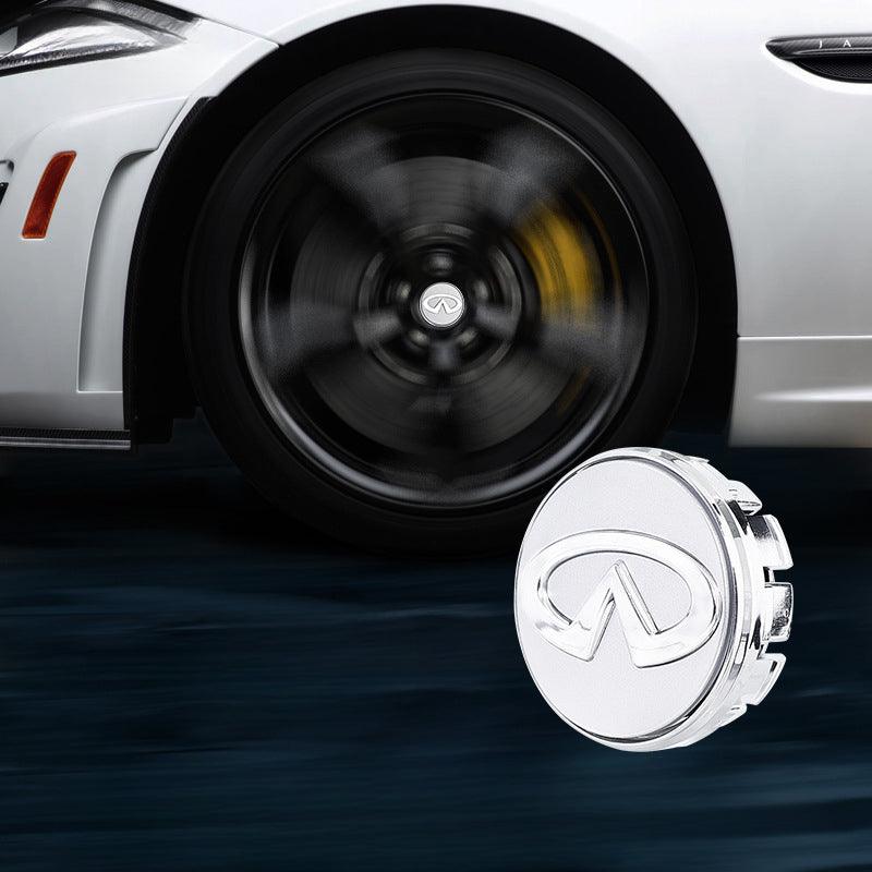 Infiniti Compatible LED Magnetic Levitation Hub Caps - LumeAuto