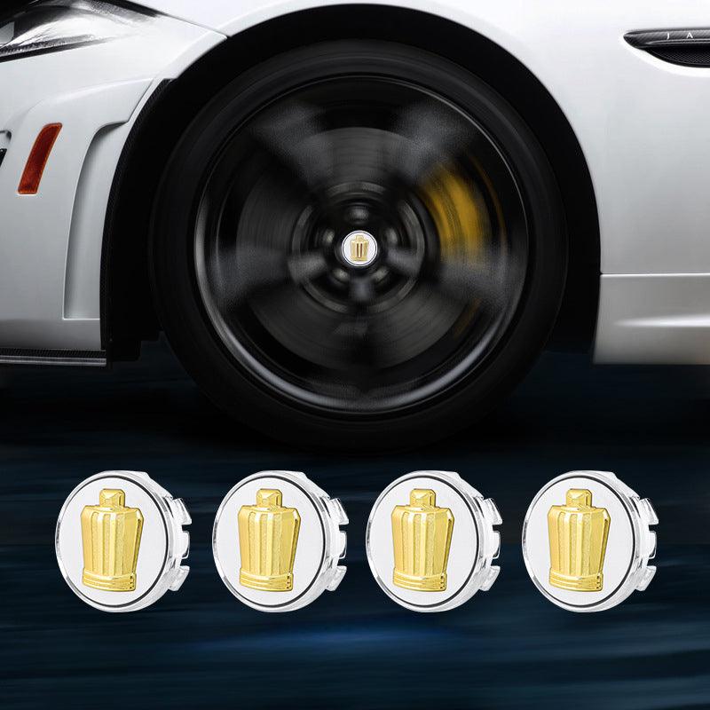 Toyota/Crown Compatible LED Magnetic Levitation Hub Caps - LumeAuto