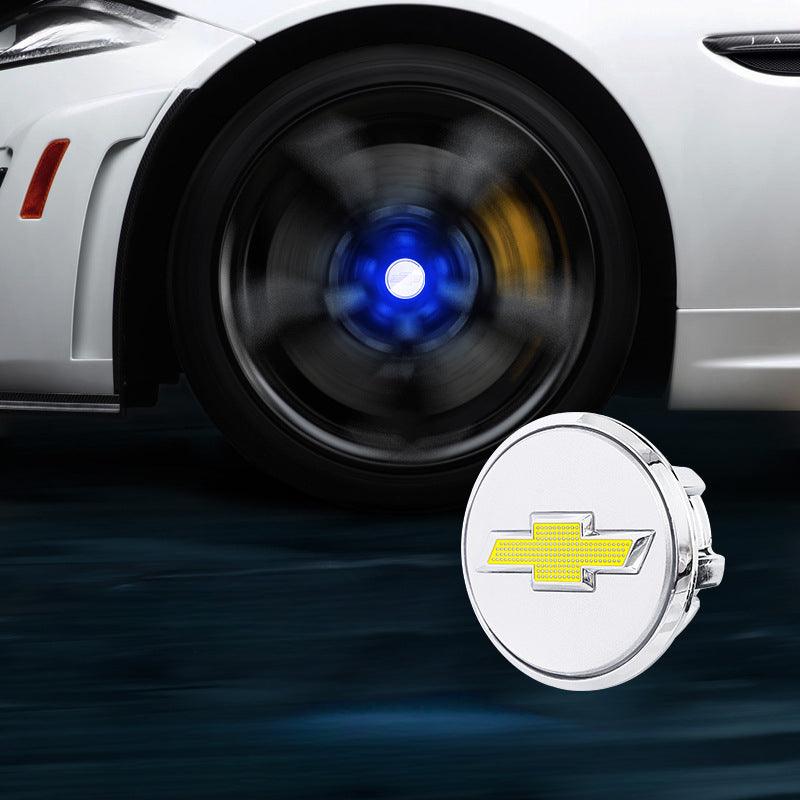 Chevrolet Compatible LED Magnetic Levitation Hub Caps - LumeAuto