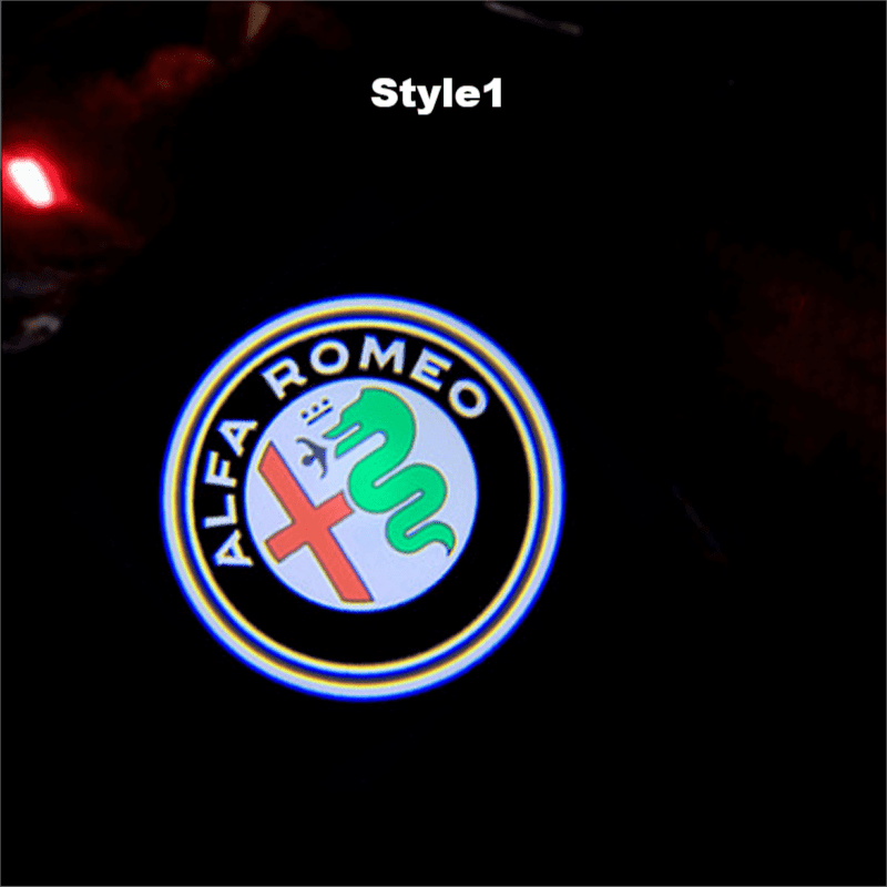 Alfa Romeo Compatible Car Door Projector Light - LumeAuto
