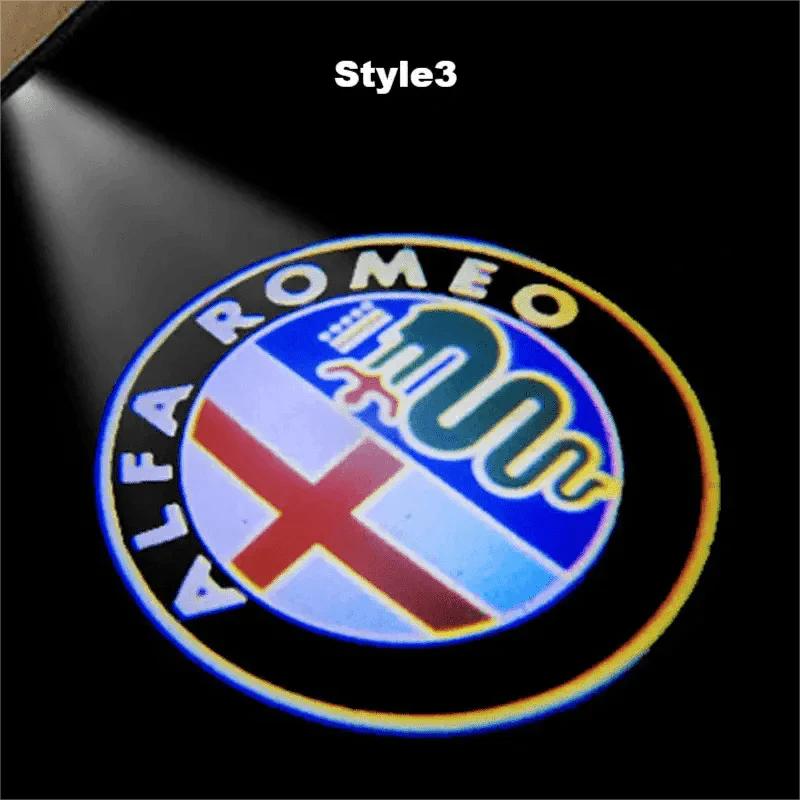 Alfa Romeo Compatible Car Door Projector Light - LumeAuto