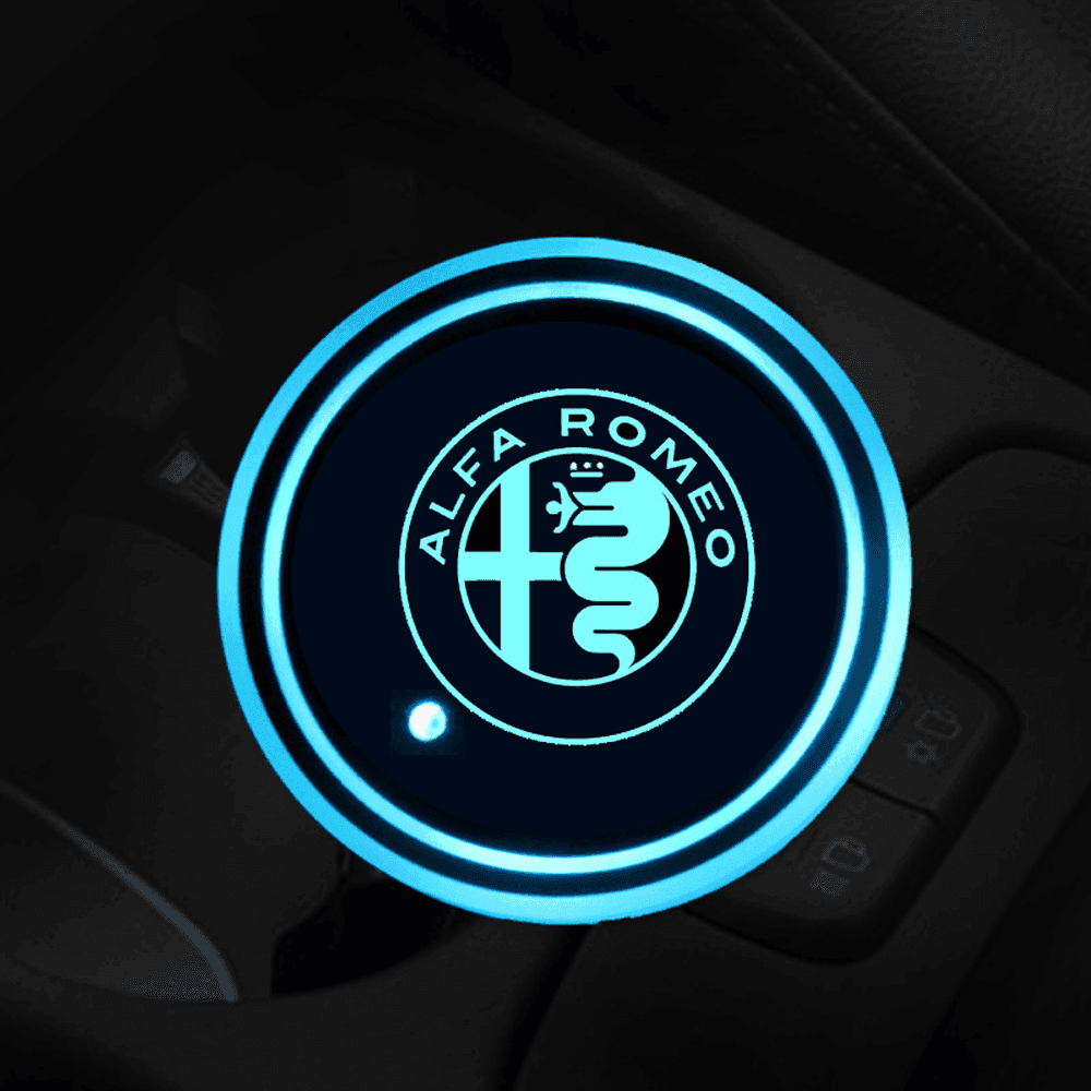 Alfa Romeo Exclusive LED Cup Holder Light - LumeAuto