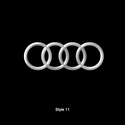 Audi Compatible Door Projection Light 2.0 (Larger, No Blue Border)