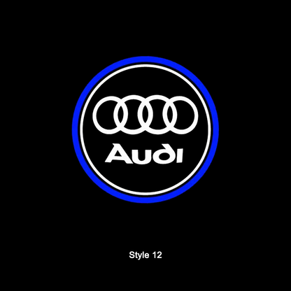 Audi Compatible Door Projection Light 2.0 (Larger, No Blue Border)