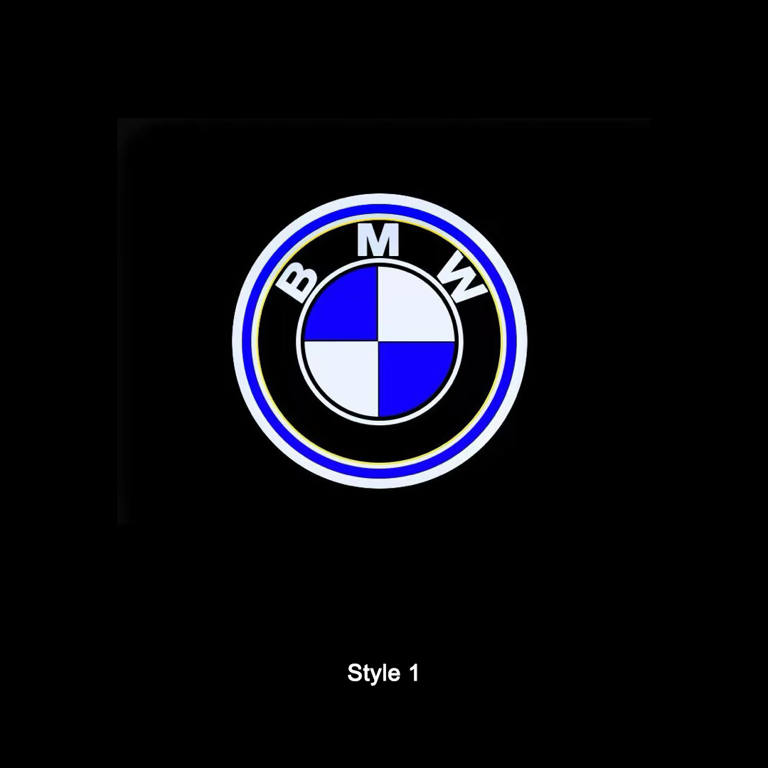BMW Compatible Door Projection Light 2.0 (Larger, No Blue Border)