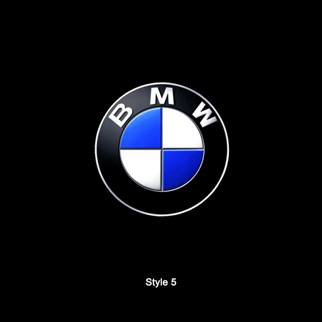 BMW Compatible Door Projection Light 2.0 (Larger, No Blue Border)
