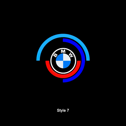 BMW Compatible Door Projection Light 2.0 (Larger, No Blue Border)