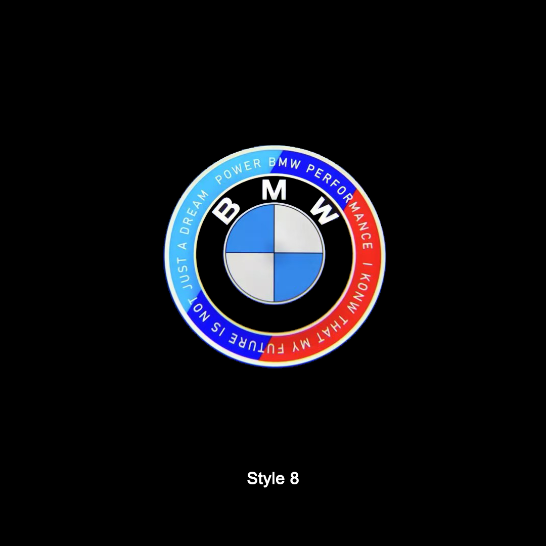 BMW Compatible Door Projection Light 2.0 (Larger, No Blue Border)