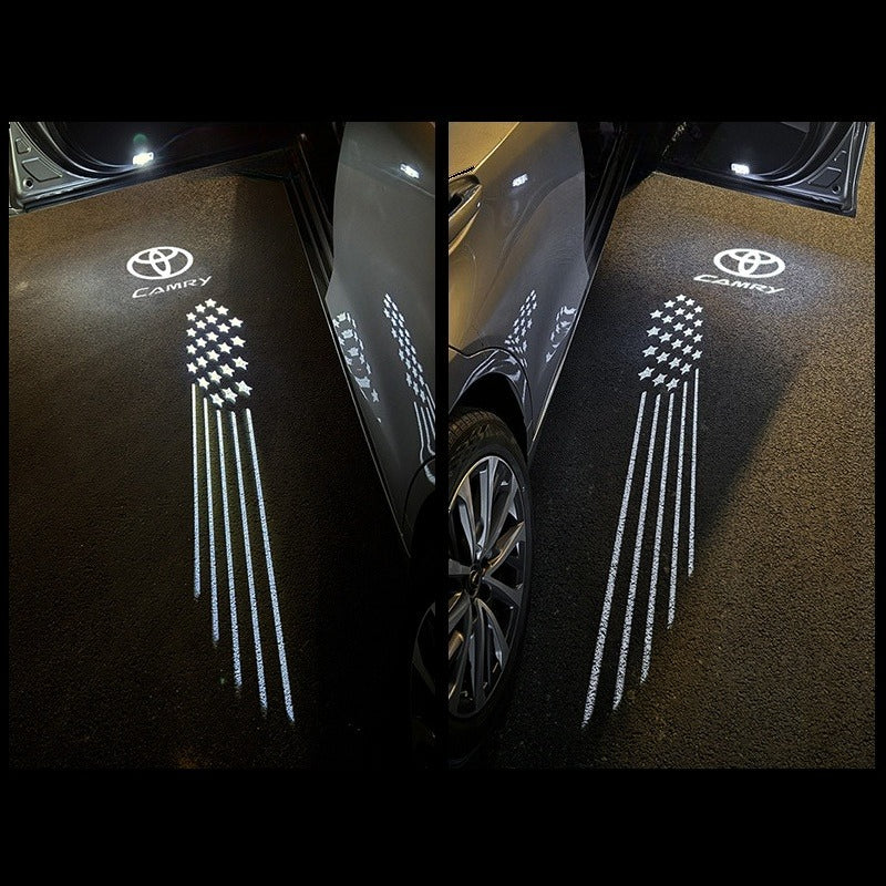 Toyota dual lens car door projector light - CAMRY4
