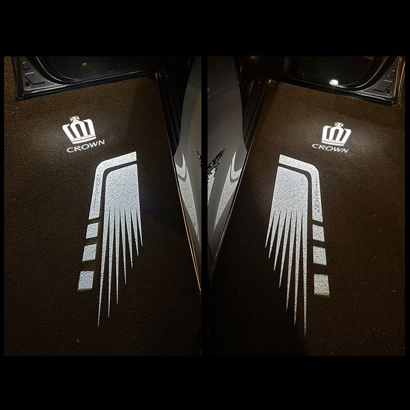 Toyota dual lens car door projector light - CROWN3