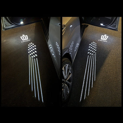 Toyota dual lens car door projector light - CROWN4