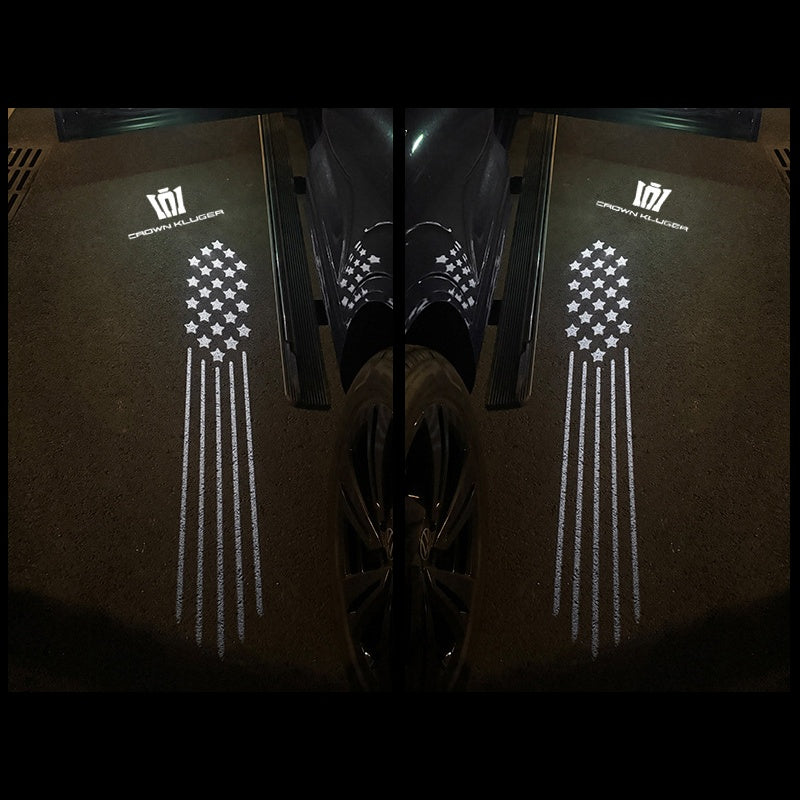 Toyota dual lens car door projector light - CROWN7