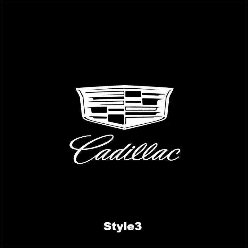 Cadillac Compatible Car Door Projector Light - LumeAuto