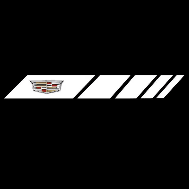 Cadillac car mirror projector - LED welcome light for Cadillac