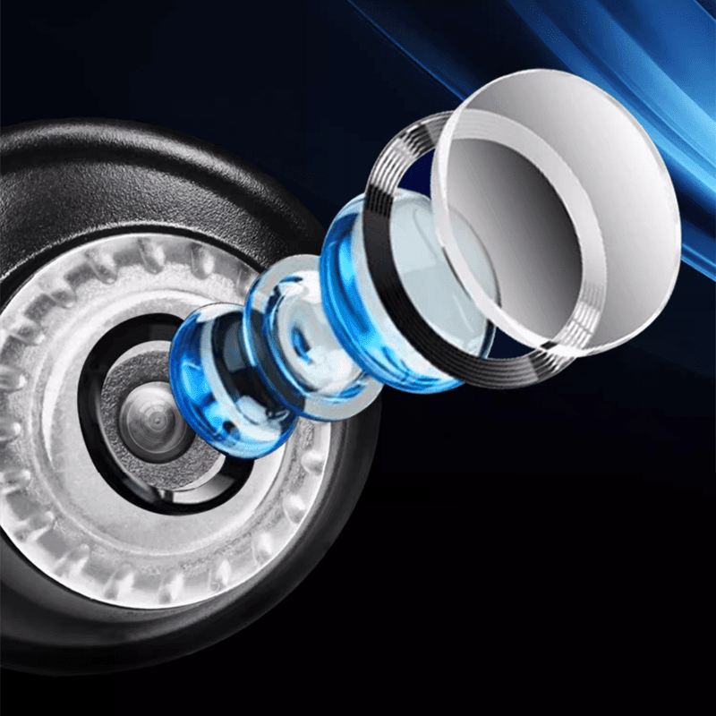 Cadillac Compatible Rearview Mirror Projector Light Blanket - LumeAuto