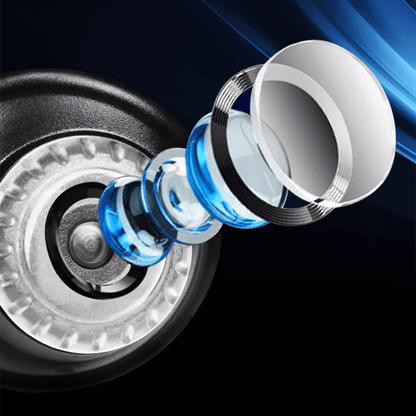 Cadillac Compatible Rearview Mirror Projector Light Blanket - LumeAuto