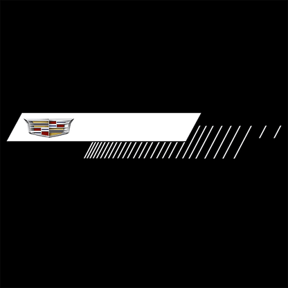 Cadillac Compatible Rearview Mirror Projector Light Blanket - LumeAuto