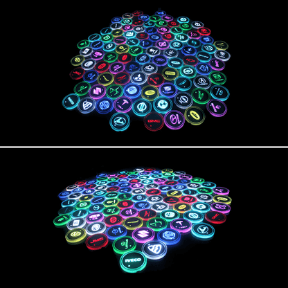 Car LED Cup Holder Lights - LumeAuto