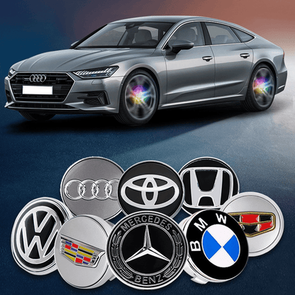 4PCS LED Magnetic Levitation Hub Cap - LumeAuto