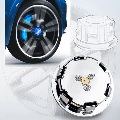 4PCS LED Magnetic Levitation Hub Cap - LumeAuto