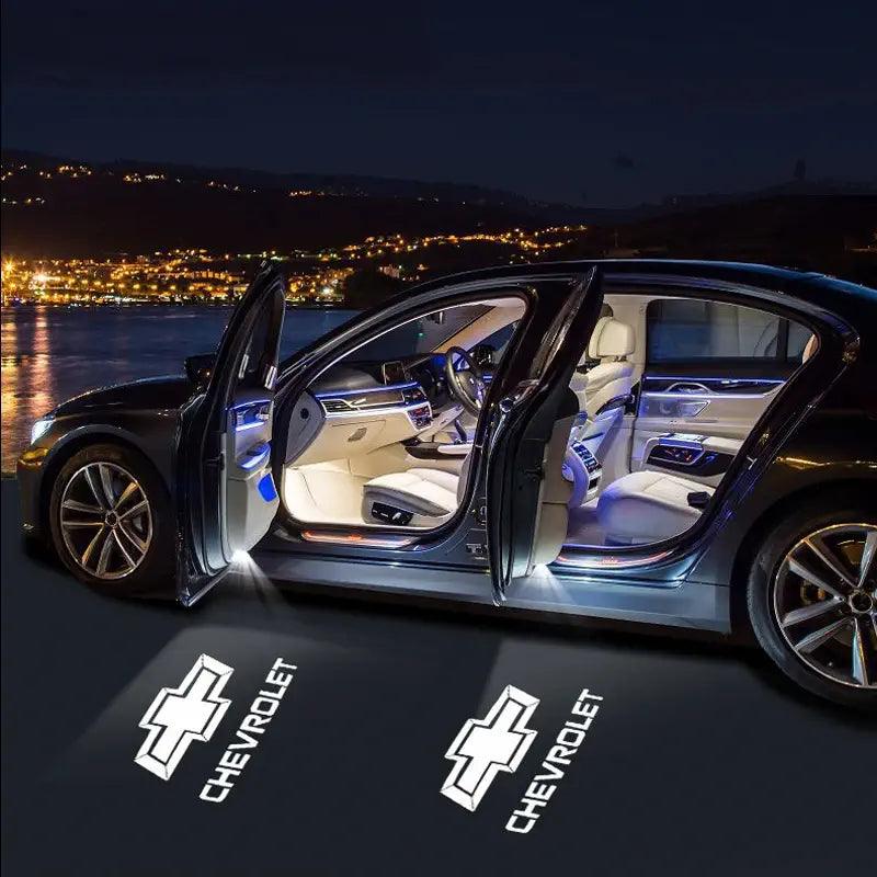 Chevrolet Compatible Car Door Projector Light - LumeAuto