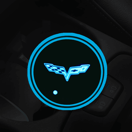 Corvette Exclusive LED Cup Holder Light - LumeAuto