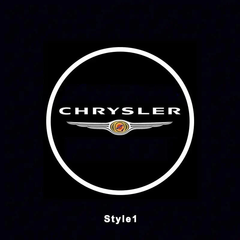 Chrysler Compatible Car Door Projector Light - LumeAuto