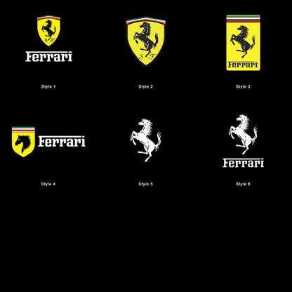 Ferrari Compatible Door Projection Light 2.0 (Larger, No Blue Border)