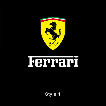Ferrari Compatible Door Projection Light 2.0 (Larger, No Blue Border)