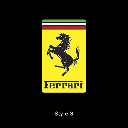 Ferrari Compatible Door Projection Light 2.0 (Larger, No Blue Border)