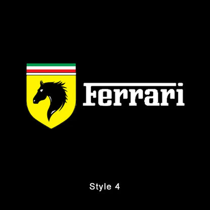 Ferrari Compatible Door Projection Light 2.0 (Larger, No Blue Border)