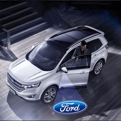 Ford Compatible Rearview Mirror Projector Light - LumeAuto
