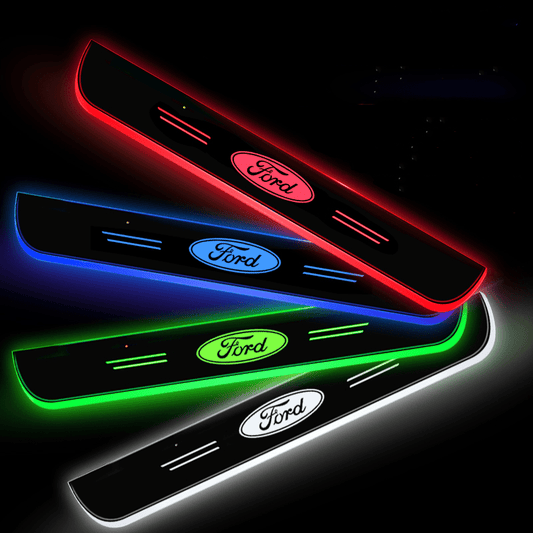 Ford Compatible Intelligent LED Colorful Car Door Sill Protector