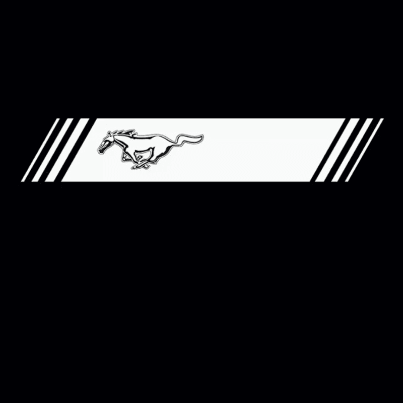 Ford rearview mirror projector light - LED logo projection for Ford