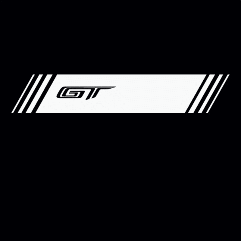 Ford mirror LED projector - car welcome light logo