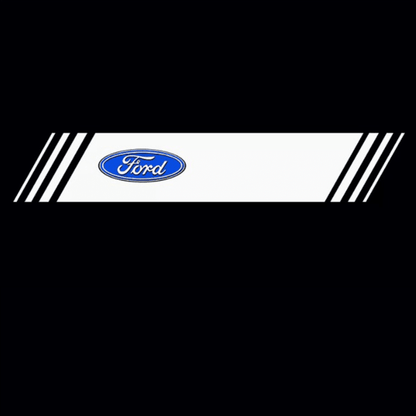 Ford Compatible Rearview Mirror Projector Light Blanket - LumeAuto